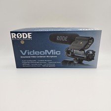 Microfone condensador de vídeo direcional montado em câmera Rode VIDEOMIC , usado comprar usado  Enviando para Brazil