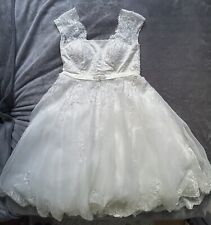 Beautiful white sparkly for sale  RUGBY