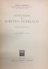 Istituzioni diritto pubblico. usato  Vejano