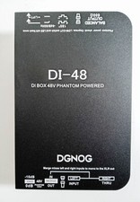 DGNOG DI48 Active 48V Phantom Powered Direct Box, Mix 2 Sinais -15dB Pad 180°, usado comprar usado  Enviando para Brazil