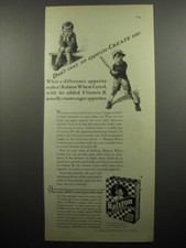 1932 Ralston Wheat Cereal Ad - Não persuadir o apetite - crie um comprar usado  Enviando para Brazil