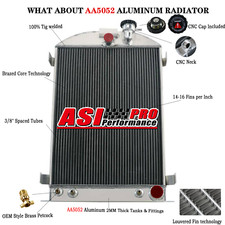 Rows aluminum radiator for sale  Chino