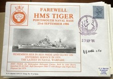 Hms tiger farewell for sale  DUNOON