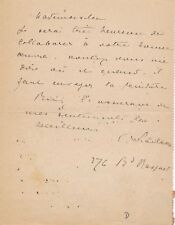 Gabriel séailles autographe d'occasion  Paris IX