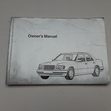 W124 owners manual for sale  NEWRY