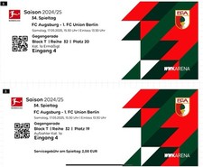 Augsburg union berlin gebraucht kaufen  Fürth