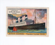 Chromo bateaux moderne d'occasion  Paris III