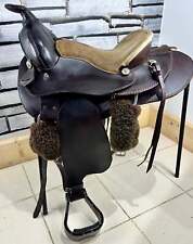 Leather western reining for sale  LLANGOLLEN