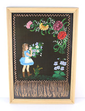 Antique painting silk for sale  Ocala