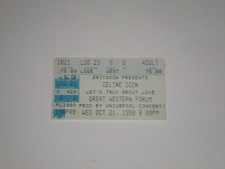 Celine dion ticket for sale  Tinley Park
