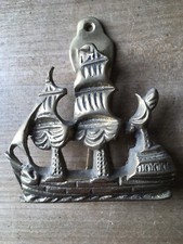 Vintage brass door for sale  LONDON