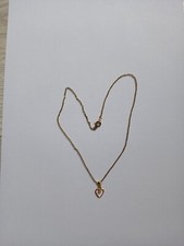 Kette herzanhänger gold gebraucht kaufen  Köln