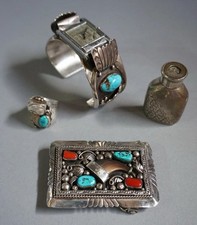 Vintage sterling navajo for sale  La Grange