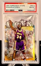 SHAQUILLE ONEAL (HOF) 1997 TOPPS ROCK STARS DIE CUT QUASE PERFEITO/PERFEITO #RS13 PSA8 - VEJA!!, usado comprar usado SHAQUILLE ONEAL (HOF) 1997 TOPPS ROCK STARS DIE CUT QUASE PERFEITO/PERFEITO #RS13 PSA8 - VEJA!!, usado comprar usado  Enviando para Brazil