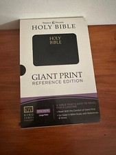 Thomas Nelson Holy Bible Giant Print Reference Edition In Wrapping, usado comprar usado  Enviando para Brazil