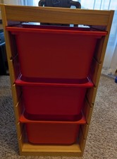 Toy storage cabinet d'occasion  Expédié en Belgium