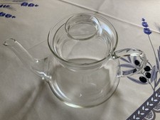 Glaskanne teekanne schwungvoll gebraucht kaufen  Ludwigshafen am Rhein