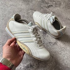 Tênis Adidas Adi Racer Low Goodyear branco 2007 masculino tamanho EUA 9 comprar usado  Enviando para Brazil