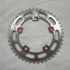 Usado, Corrente Sugino Crown 44t BMX 44 dentes 110 BCD roda dentada old school vintage A5 comprar usado  Enviando para Brazil