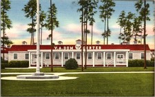 Cartão postal de linho V.A. Dom Center em Thomasville, Geórgia comprar usado Cartão postal de linho V.A. Dom Center em Thomasville, Geórgia comprar usado  Enviando para Brazil