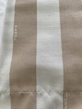 Almohada Fendi de gran tamaño con estampado falso de algodón a rayas estándar segunda mano  Embacar hacia Mexico