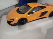 Mclaren 675 LT 2015 - Autoart 1.18 - Miniature Orange - Rare Collector En Boîte , usado comprar usado  Enviando para Brazil