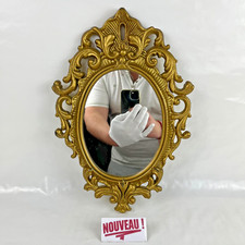Baroque oval mirror d'occasion  Expédié en Belgium