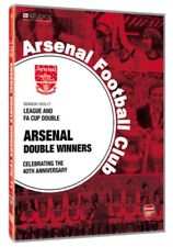 Arsenal double dvd for sale  STOCKPORT