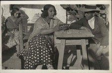 Cigana espanhola? Cartas de baralho incomuns adivinhação? Tarô? RPPC c1910 comprar usado  Enviando para Brazil