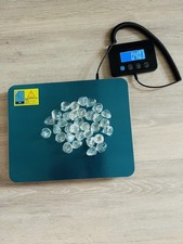 Glass pebbles white for sale  UK