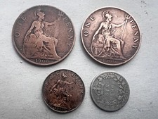 Großbritannien 2xpenny 1900 gebraucht kaufen  Salzatal