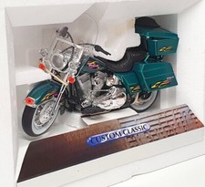 Guiloy escala 1/10 17507 - Motocicleta especial clássica personalizada - Verde comprar usado  Enviando para Brazil