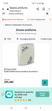 Sirena esterno wireless usato  Paterno