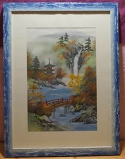 Quadro giapponese dipinto usato  Sormano