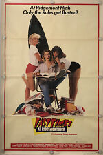 Pôster original do filme FAST TIMES AT RIDGEMONT HIGH de uma folha - 1982 - SEAN PENN comprar usado  Enviando para Brazil