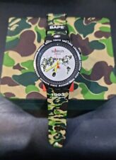 Bape swatch watch for sale  LUTON