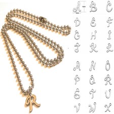Collana con iniziale usato  Scandicci