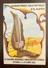 Cartolina quarantennale battag usato Cartolina quarantennale battag usato  Milano