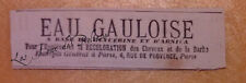 Eau gauloise coloration d'occasion  Beaumont-de-Lomagne