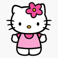 Hello kitty decal for sale  Paramus