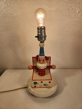 Usado, Abajur infantil bebê anos 1960 Jack in the Box testado funcionando vintage sem sombra comprar usado  Enviando para Brazil