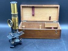 Antique brass microscope for sale  Granville