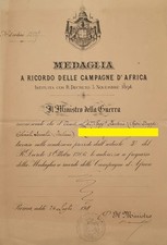 Regno diploma medaglia usato  Roma