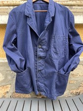 Veste travail bleu d'occasion  La Châtre
