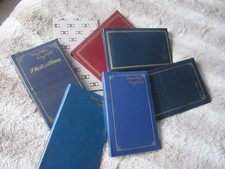 Álbumes de fotos abatibles vintage de los años 80 x7 (tamaño 6x4) cada uno tiene capacidad para 80 fotos segunda mano  Embacar hacia Mexico
