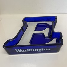 Worthington blue glass for sale  SOUTHAMPTON