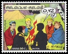 Belgium 1771d comic d'occasion  Expédié en Belgium