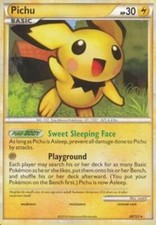 Pichu - 28/123 - Pokemon Heart Gold Soul cartão prata quase perfeito comprar usado  Enviando para Brazil
