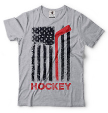 Camiseta de hóquei bandeira dos EUA hóquei americana presente de aniversário comprar usado  Enviando para Brazil