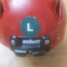 Usado, Capacete de futebol juvenil Schutt Vengeance A11 tamanho grande 2022 VERMELHO SEM MÁSCARA FACIAL  comprar usado  Enviando para Brazil